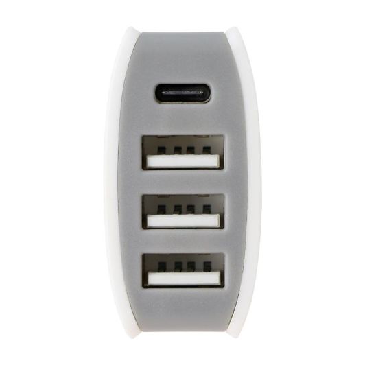 Adaptador EDENWOOD A/C 3 USB A 1 USB C 2