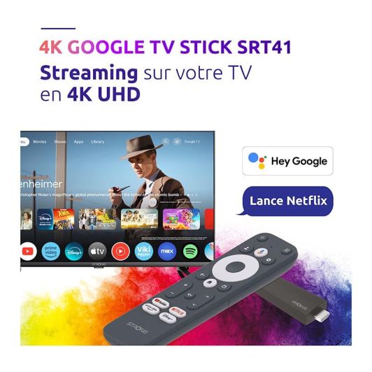 Reproductor multimedia STRONG GOOGLE TV STICK 4K