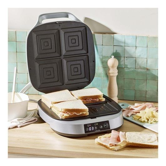 Sandwichera LAGRANGE CROQ`Y PARA 4 SANDWICHES 