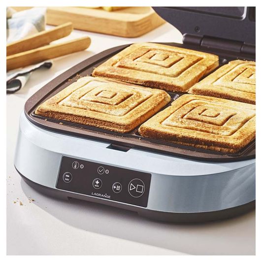 Sandwichera LAGRANGE CROQ`Y PARA 4 SANDWICHES 