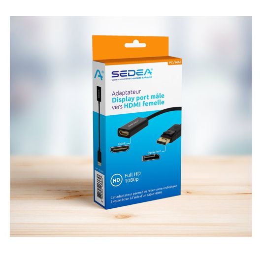Adaptador SEDEA DisplayPort/HDMI