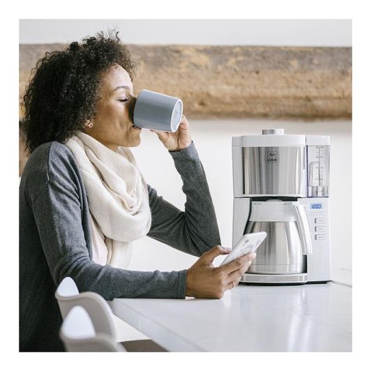CAFETERA DE GOTEO MELITA LOOK V 1025 CON JARRA TERMICA