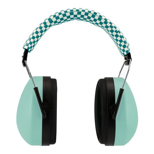 Cascos con cancelación de ruido para niños ALECTO, color verde