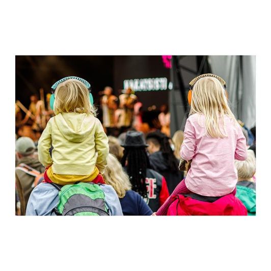 Cascos con cancelación de ruido para niños ALECTO, color verde