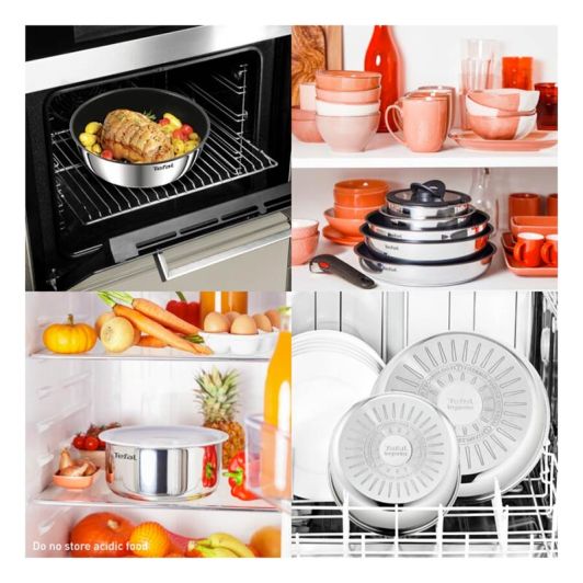 Batería TEFAL ingenio cook eat 15 uds