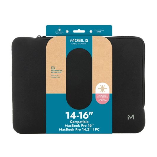 Funda protectora MOBILIS Skin Sleeve para portátiles de 14 a 16 pulgadas