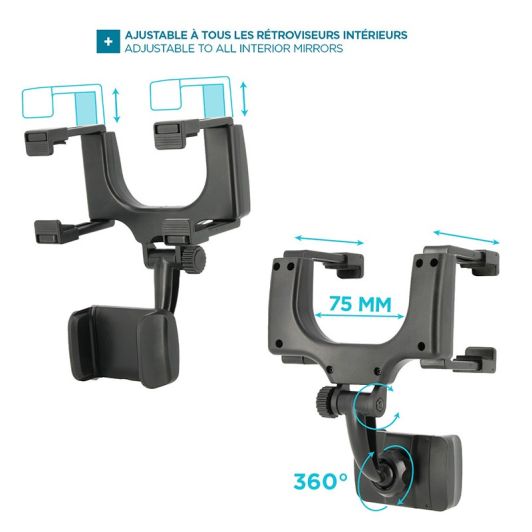 SOPORTE UNIVERSAL PARA ESPEJO MOBILIS