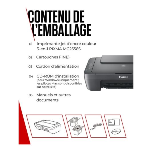 Impresora Canon MG2556S multifunción 3 en 1