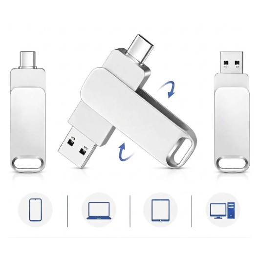 Memoria USB EDENWOOD OTG 128Gb metal