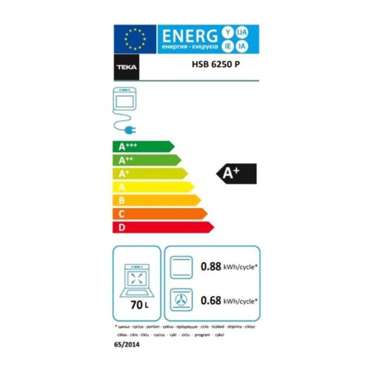 Horno Integrable Pirolítico Multifunción DualClean TEKA NEO HSB 6250 P FBK