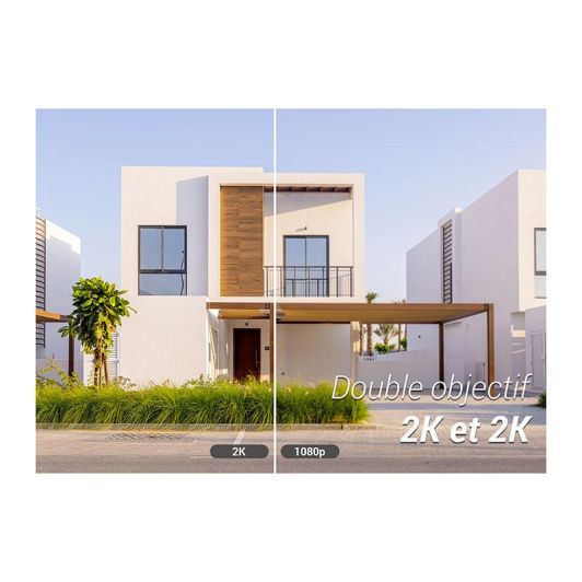 Cámara de vigilancia EZVIZ H9C con doble lente 2K + 2K