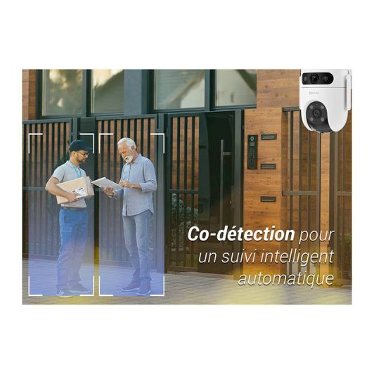 Cámara de vigilancia EZVIZ H9C con doble lente 2K + 2K