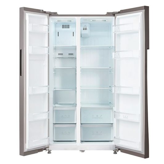 Frigorífico Americano, No Frost, gran capacidad 547L, VALBERG SBS 547 E X625C inox
