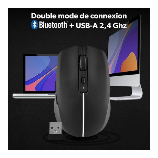 Raton TNB Gradient black - rechargeable