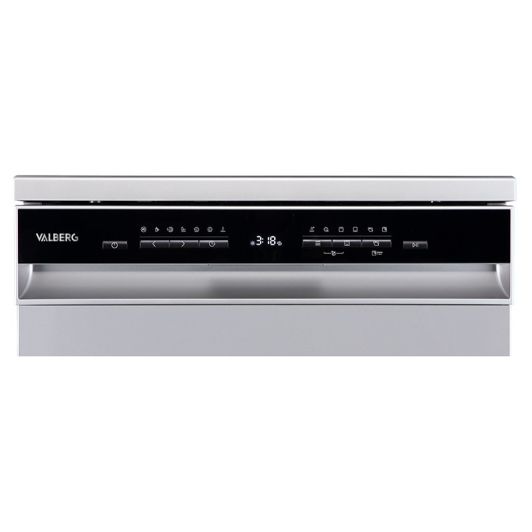 Lavavajillas 60 cm VALBERG 14S44 C SAD929C Plata 14 Cubiertos Clase C