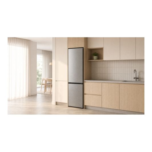 Frigorófico Combi No Frost VALBERG 336L 201 cm Alto Clase A (35dB) Silver