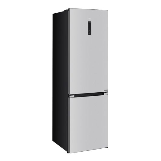 FRIGORÍFICO COMBI NO-FROST 377L, clase C, inox, 2 metros  de alto, CNF 377 C S742C VALBERG