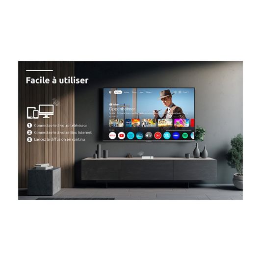 TV BOX  STRONG GOOGLE TV 4K LEAPS3+V2
