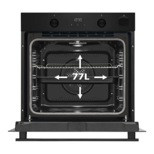 Horno Integrable 77L, Pirolítico, con función Vapor, VALBERG MFO 77 PK CDTR 373P