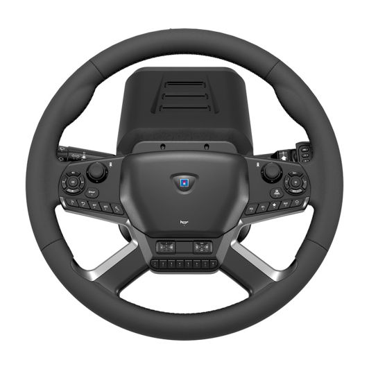 Volante de control de camión con retroalimentación de fuerza HORI