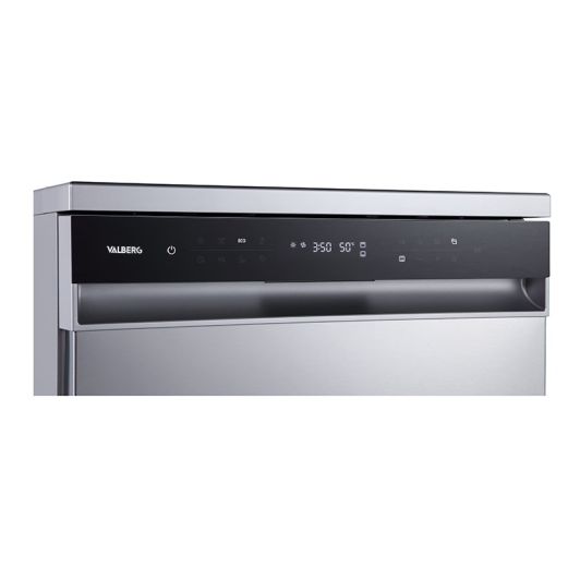 Lavavajillas 60cm, 14 servicios, Apertura Automática, clase B,  VALBERG 14S40 B XAD929C V3 Acero Inoxidable