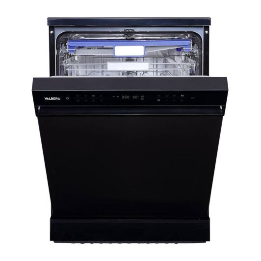 Lavavajillas 60 cm VALBERG 14S40 B DXAD929C V3 Negro Mate 14 Cubiertos Clase B