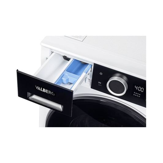 LAVADORA 7kg 1400rpm, clase A-30%, ideal para 2-3 personas, VALBERG WF 714 A-30 F W566C