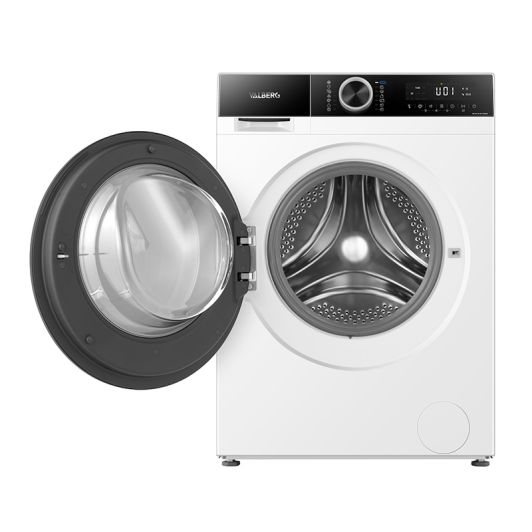 Lavadora carga frontal, 9kg, 1400rpm, clase A-30%, ideal para 4 personas,  VALBERG WF 914 A-30 F W180C