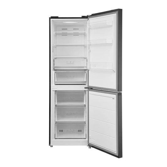 Frigorífico Combi No Frost VALBERG 338L Cristal Gris 185cm 35dB Clase C