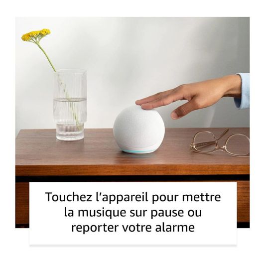 Altavoz inteligente Amazon Echo Dot de 5.ª generación, color negro