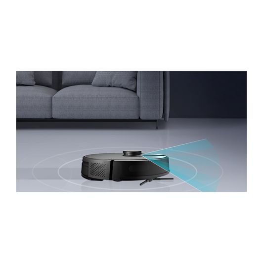 Aspiradora Robot EZVIZ 4000Pa Estación Vaciado Fregasuelos Mapeado Láser Autonomía 180min RE4 PLUS BLACK