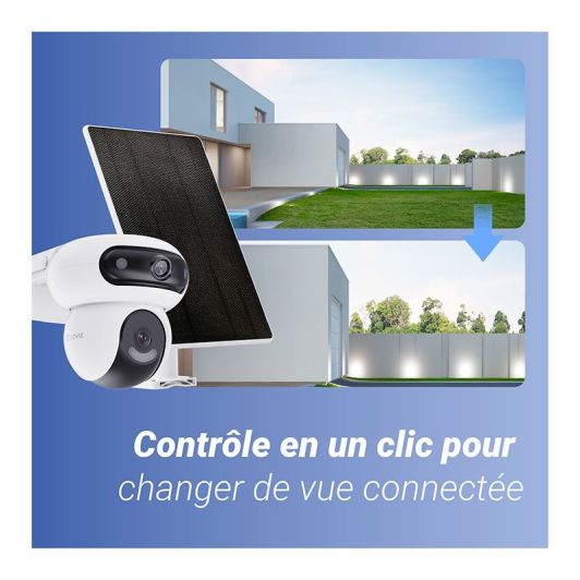 CAMARA SEGURIDAD EZVIZ PACK HB90+PS 8W+MSD