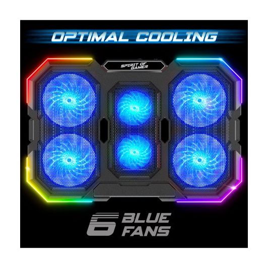 Soporte de refrigeración para portátil SPIRIT OF GAMER Airblade 700 (hasta 17,6