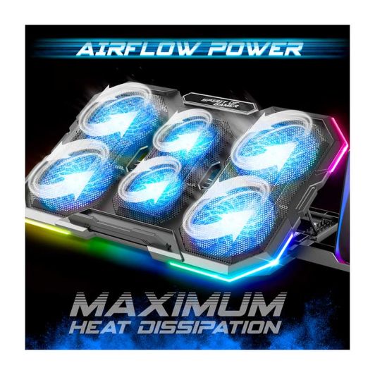 Soporte de refrigeración para portátil SPIRIT OF GAMER Airblade 700 (hasta 17,6