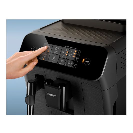 Cafetera Superautomática, 15 bares, 2 tazas, espumador de leche, PHILIPS EP0820/00
