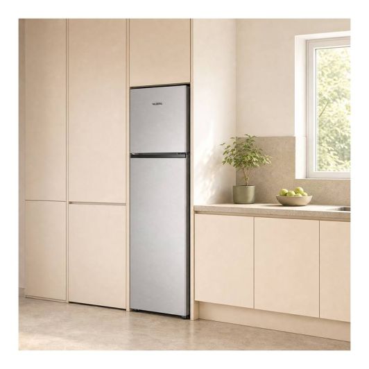 Frigorífico 2 Puertas, No-Frost, 251L, clase D, inox, VALBERG