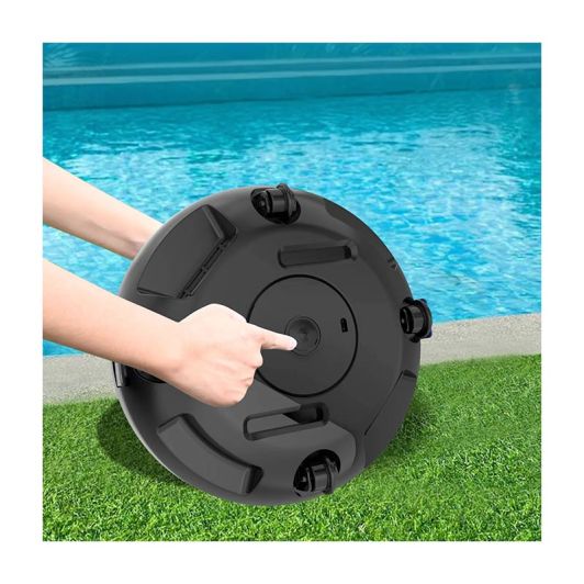 Robot de Piscina SANEO ES801 Inalámbrico Autonomía 90min Filtro 250 micras Limpieza de Fondo 80m2