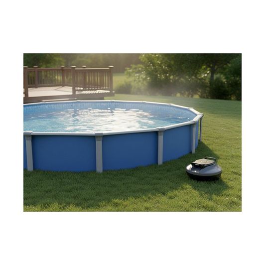 Robot de Piscina SANEO ES801 Inalámbrico Autonomía 90min Filtro 250 micras Limpieza de Fondo 80m2
