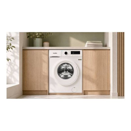 Lavadora 6kg, 1200rpm, clase A-10%, VALBERG WF 612 A-10