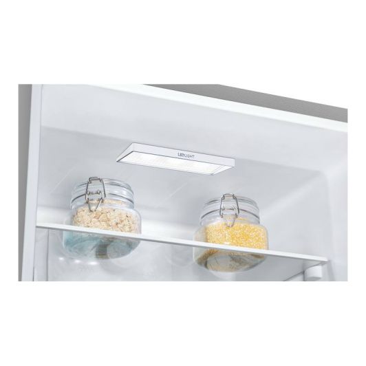 Frigorífico Combi No-Frost 304L, Clase C, Dispensador de Agua, Inox, VALBERG