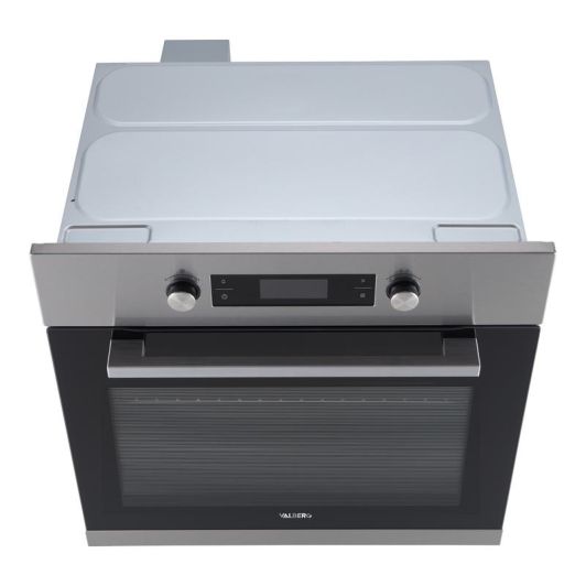 Horno de encastre Multifunción, 70L, limpieza Pirolítica, Pantalla, VALBERG MFO 70 P X CD