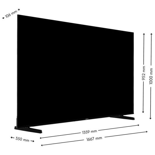 Televisor QLED de 75
