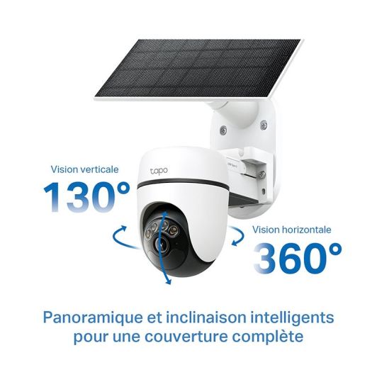 Cámara de Seguridad TAPO TC90 + Panel Solar