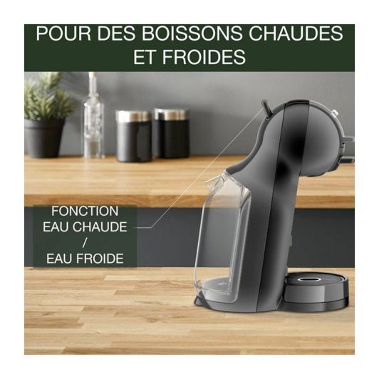 Cafetera cápsulas DOLCE GUSTO, KRUPS YY5216FD MINI 