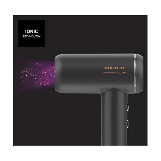 Secador de Pelo 1800W, Motor Digital BrushlessTAURUS Digital Force 2000 Ionic
