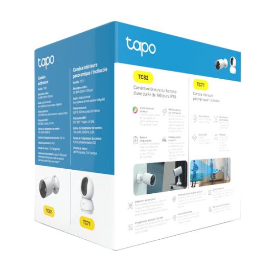 CAM SEGURIDAD TP LINK Pack caméra TC82 +