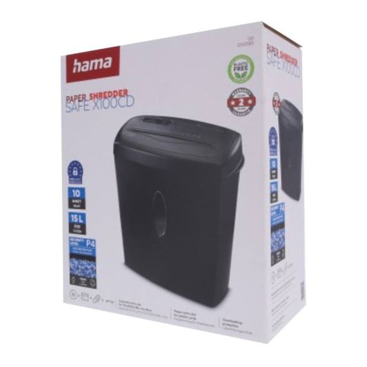 DESTRUCTORA HAMA SAFE X100CD P4/T4/E3