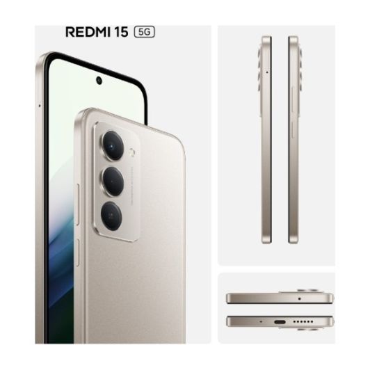 Movil XIAOMI Redmi 15 5G 256Go Gris