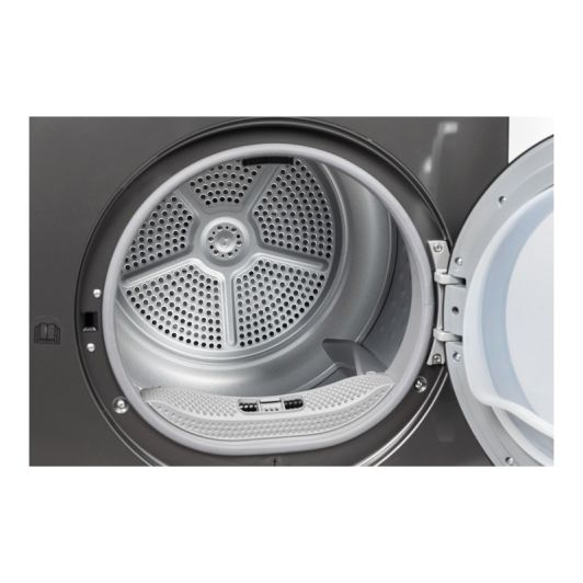 Secadora Bomba de calor, 8kg, clase D, gris silver VALBERG DHP 8 D S566C