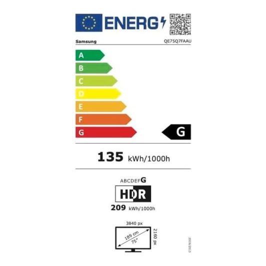 SAMSUNG Smart Tv QLED 75